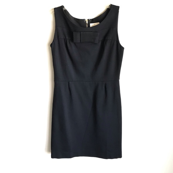 Kate Spade LBD Size 14 Bow Accent Gold Exposed Zipper